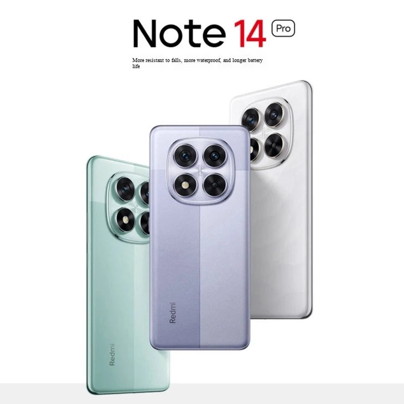 Redmi Note 14 Pro 5g 128GB 256GB 512GB ROM Smartphone 50MP Camera 6.67In 5500mAh Battery  Android Used Phone