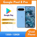 Google Pixel 8 Pro 5G 128GB ROM 12GB RAM  6.7inch AMOLED Screen Android Original Used Phone