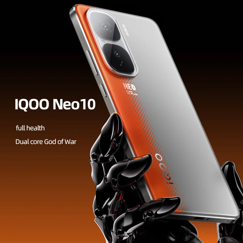 Used iQOO Neo10 5G Android Phone 16GB+512GB 6.78" Large Screen 6100mAh Battery Unlocked Smartphone