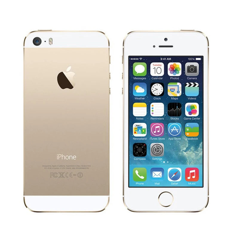 Unlocked Original Apple iPhone 5S 3G Mobile Phone 4 Inch HD Display 8MP Camera 64GB ROM Used Smartphone
