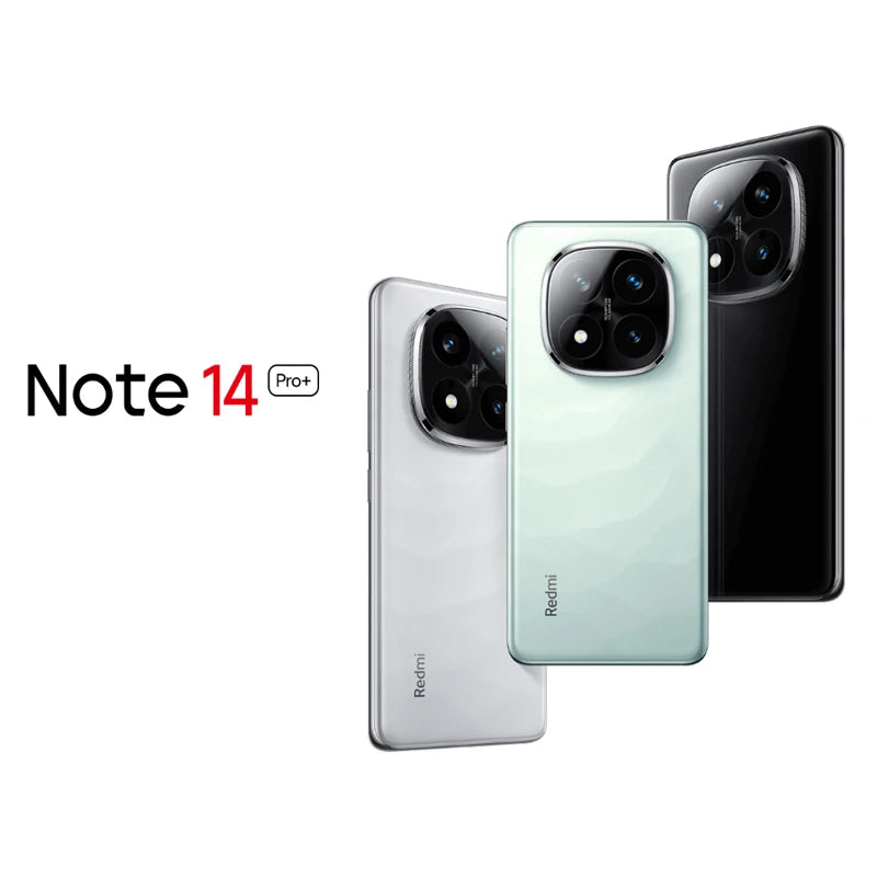 Redmi Note 14 Pro+ 5g 256GB 512GB ROM Smartphone Full Screen 6.67Inch 50MP 90W 6200mAh Battery Used Phone
