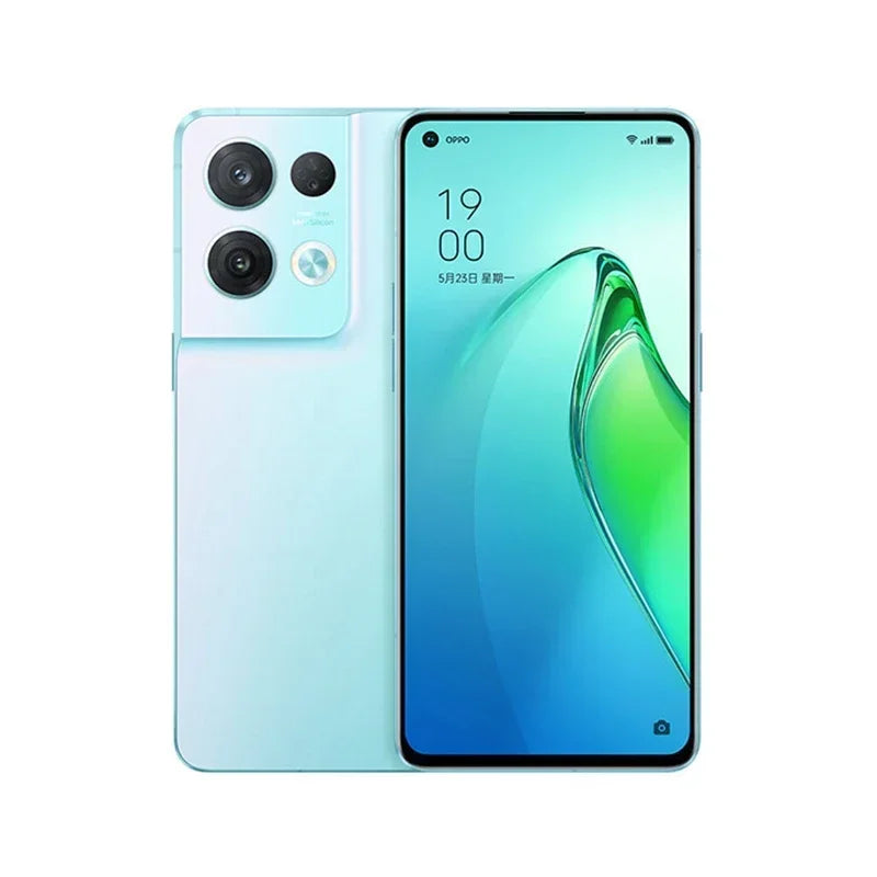 OPPO Reno8 Pro 5g Smartphone 256GB ROM Screen 6.62-Inches 50MP Camera Battery 4500mAh Android  Used Phone