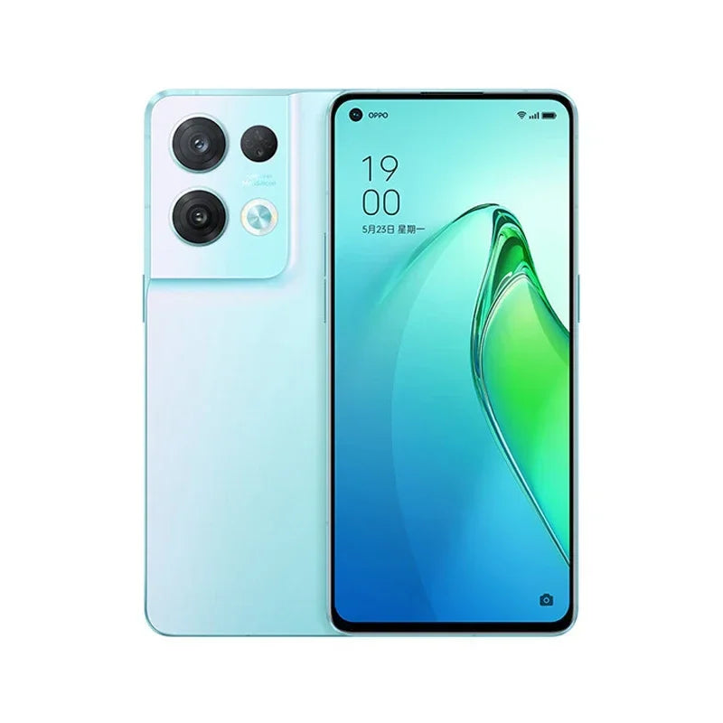 OPPO Reno8 Pro 5g Smartphone 256GB ROM Screen 6.62-Inches 50MP Camera Battery 4500mAh Android  Used Phone