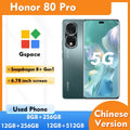 Honor 80 Pro 5G 6.78inch 2700x1224px Screen 160.0MP Camera 4800mAh NFC Used Phone