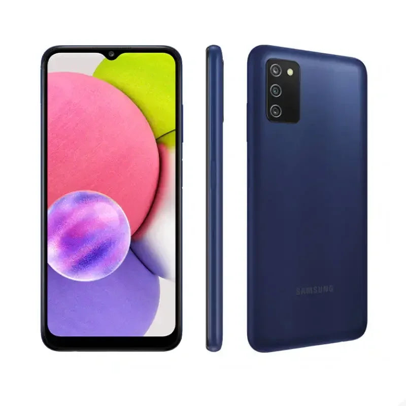 Samsung Galaxy A03S ROM 32GB 4g SmartPhone 6.5-inches AMOLED 5000mAh 13MP Camera Android Used Phone
