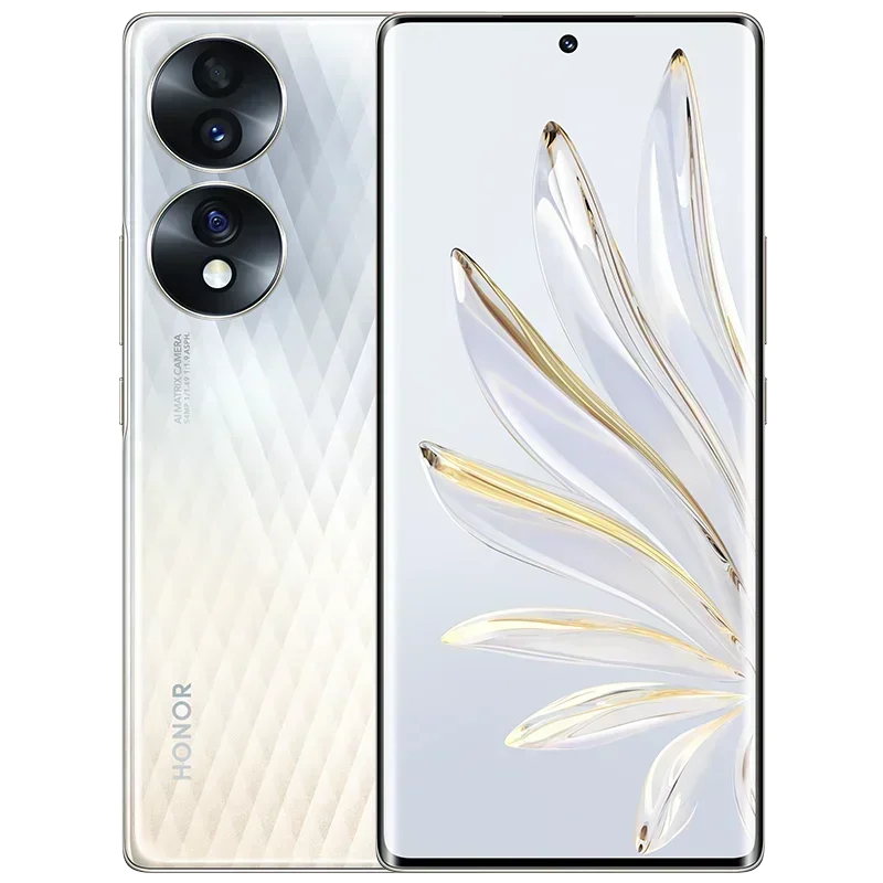 Honor 70 5G 6.67inch Full Screen 120H Screen NFC 4800mAh Battery Charging 66W Used Phone