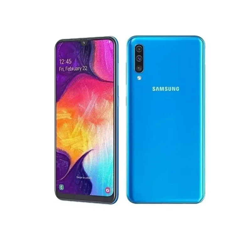 Samsung Galaxy A50 4g unlock RAM 4GB ROM 64GB Smartphone Android 128GB All Colours Good Condition Original Used Phone