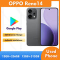OPPO Reno14 5g Android Smartphone 12GB RAM 256GB ROM Screen 6.59 inches 6000Mah used phone