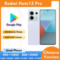 Redmi Note 13 Pro 5G Android SmartPhone RAM 16GB ROM 512GB 6.67in 5100mAh All Colours Good Condition used phone