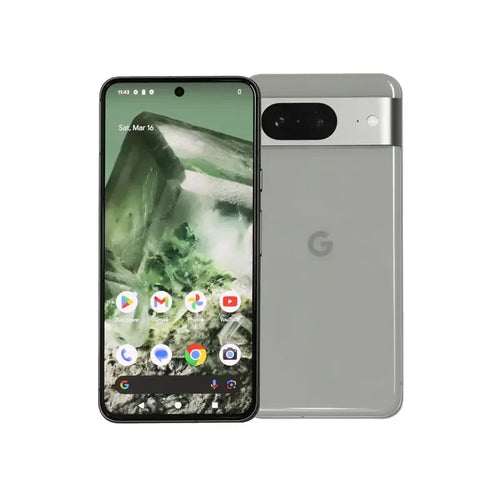 Google Pixel 8 5G 128GB ROM 8GB RAM Android 6.2inch 2400x1080px 50MP camera NFC 4575mAh battery Used Phone