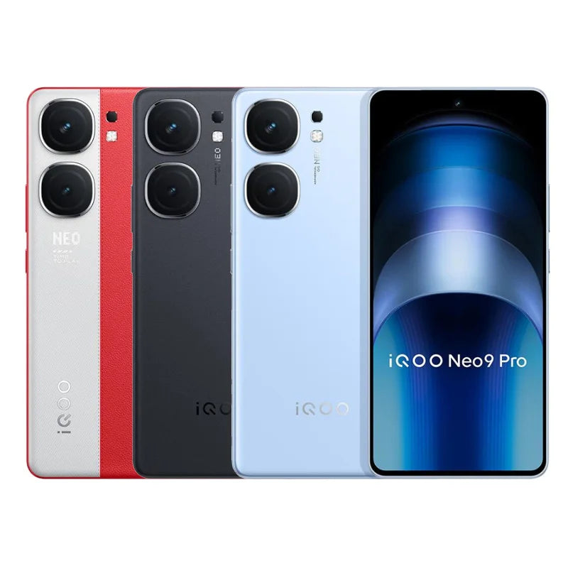 Used iQOO Neo9 Pro 5G Android Phone 16GB+512GB 6.78" Large Screen 5160mAh Battery Unlocked Smartphone