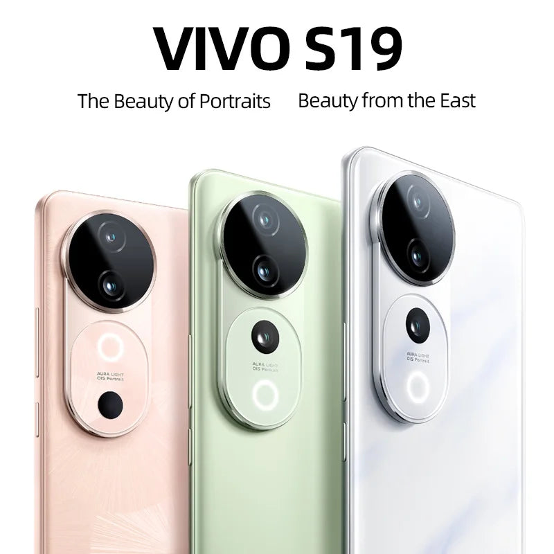 VIVO S19 5G Android Smartphone 16GB RAM 512GB ROM Screen 6.78 inches 6000Mah used phone