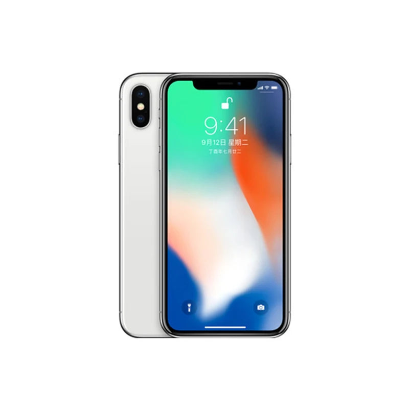 Apple iphone X 4g Smartphone 5.8inch 2436x1125 Screen ROM 64GB 256GB 12MP Camera GPS All Colors used phone
