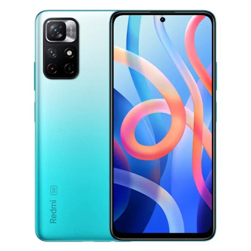 Redmi Note 11 5G RAM 8GB ROM 256GB Fullview Display 6.6 inch 2400x1080px Side-Mounted 5000mAh 50MP 2 SIM Card used phone