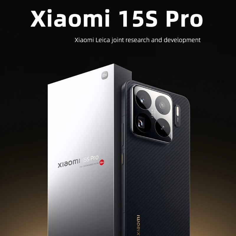 Xiaomi 15S Pro 5G Android Smartphone 16GB RAM 512GB ROM Screen 6.73 inches 6100Mah used phone