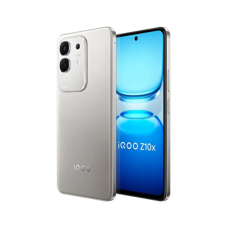 Used iQOO Z10X 5G Android Phone 12GB+256GB 6.72" Large Screen 6500mAh Battery Unlocked Smartphone