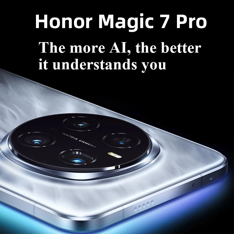 Honor Magic7 Pro (EU Version) 5G Android SmartPhone RAM 12GB ROM 512GB 6.81in 5850mAh All Colours Good Condition used phone