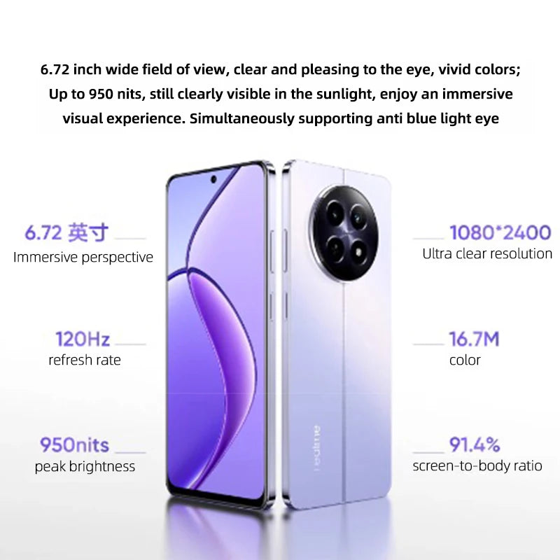 Realme 12 5g Unlocked 6GB/8GB/12GB RAM 128GB/256GB ROM Smartphone Used Phone