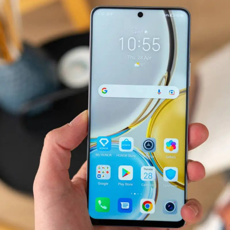 Honor Magic4 Lite 5g Smartphone LCD Screen Fingerprint Recognition 6.81 inches 48MP Camera 4800mAh Battery Android Used Phone