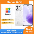 Honor x70i 5G Android Smartphone 8GB RAM 256GB ROM Screen 6.7 inches 6000Mah used phone