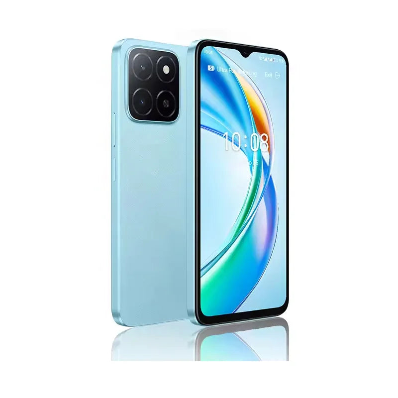 Honor X5b Plus 4G 6.56in 90Hz LCD Screen 1612x720px 50MP Camera 5200mAh Charge Fingerprint Recognition used Phone