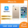 Unlocked Original Apple iPhone 5S 3G Mobile Phone 4 Inch HD Display 8MP Camera 64GB ROM Used Smartphone