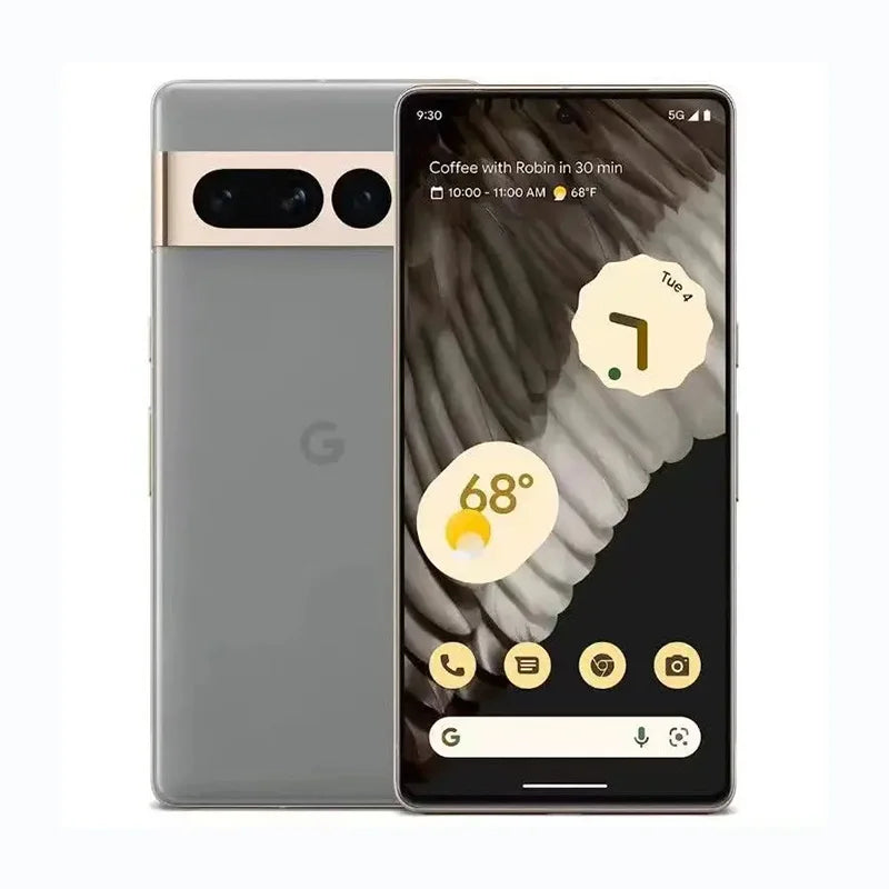 Google Pixel 7pro 5G 128GB ROM 12GB RAM Android 6.7inch AMOLED Original Cell Phone 50 MP used phone