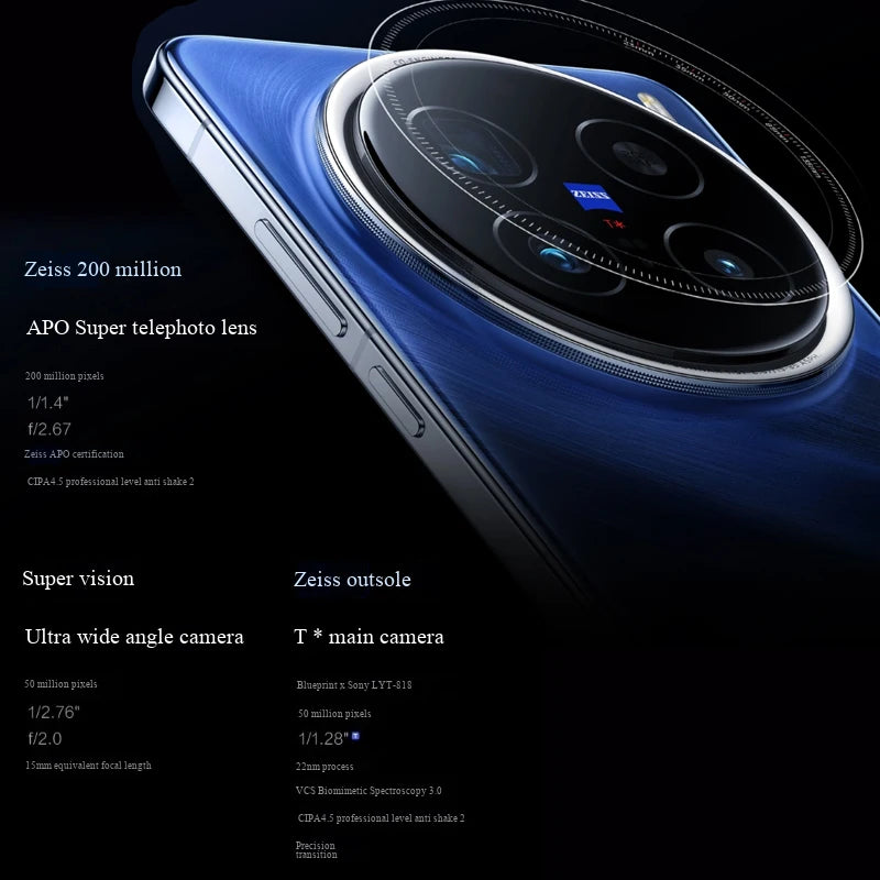 Vivo X200 Pro 5G 12GB 16GB RAM 256GB 512GB 1T ROM SmartPhone 120HZ refresh rate used phone
