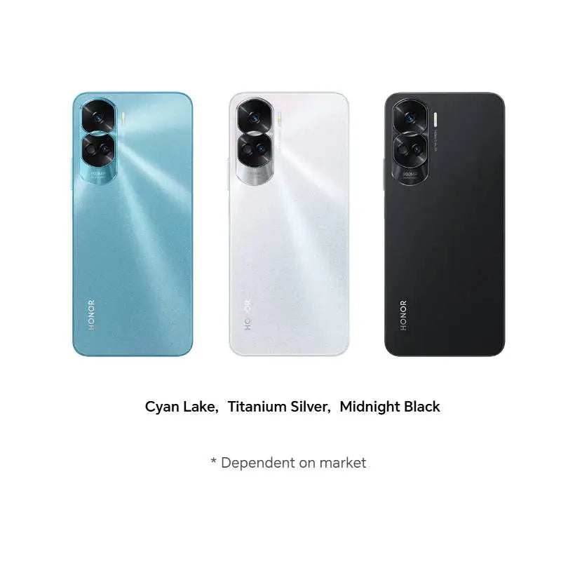 Honor 90 Lite 4g Smartphone 4500mAh 35W Charge LCD 6.7 in 100MP Camera Used Phone