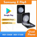 Samsung Galaxy Z Flip5 RAM 8GB ROM 256GB/512GB 5G SmartPhone 12MP camera 6.7inch 3700mAh Used Phone