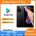 Redmi Note 11 Pro 5G 128GB 256GB RAM SmartPhone 6.67inch 5160mAh 108MP camera used phone