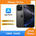 Unlocked Original Apple iPhone16 Pro 5G Mobile Phone 6.3 Inch HD Display 48MP Camera 256GB ROM Used Smartphone