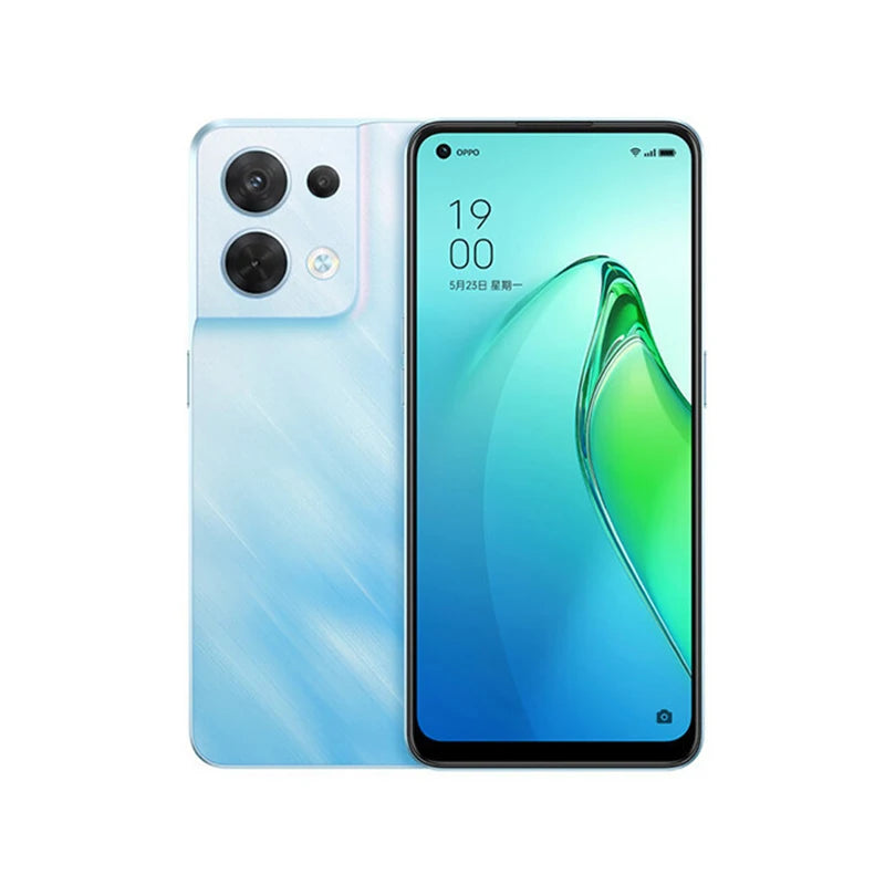 OPPO Reno 8 5G Android Smartphone 12GB RAM 256GB ROM Screen 6.43 inches 4500Mah used phone