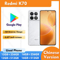 Redmi K70 5G Android ROM 256GB 512GB Smartphone 6.67inch 3200*1440 50MP Rear Camera in good condition used phone