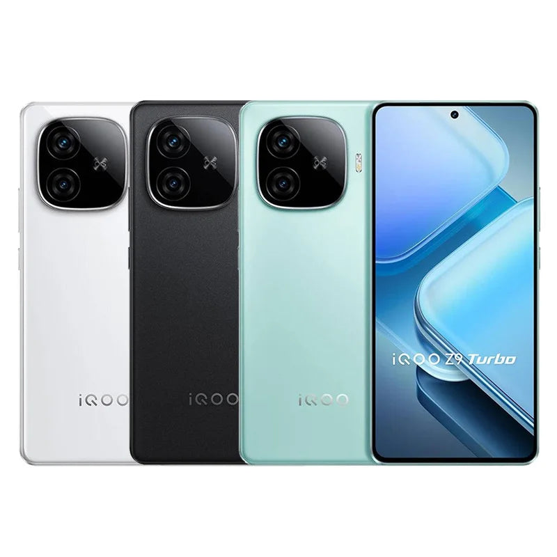 IQOO Z9 Turbo 5G Android Smartphone 16GB RAM 512GB ROM Screen 6.78 inches 6000Mah used phone