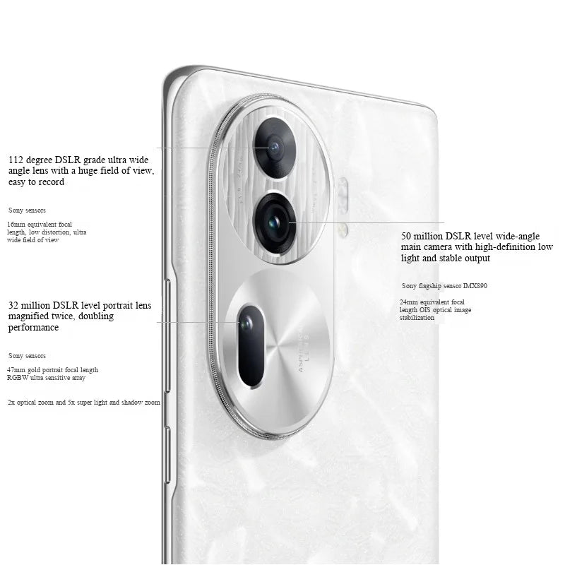 OPPO Reno11 Pro 5G Android Smartphone 12GB RAM 512GB ROM Screen 6.74 inches 4700Mah used phone
