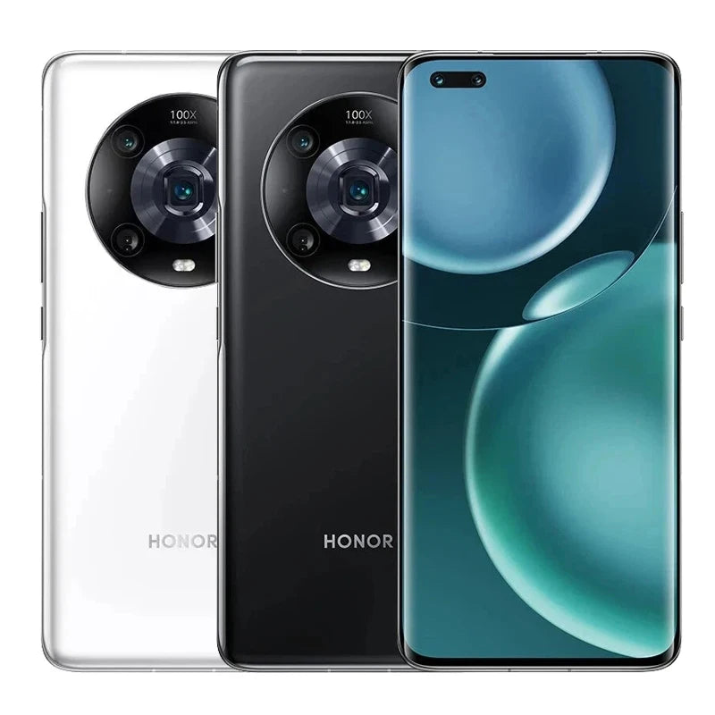 Honor Magic4 Pro (EU Version) 5G Android SmartPhone RAM 8GB ROM 256GB 6.81in 4600mAh All Colours Good Condition used phone