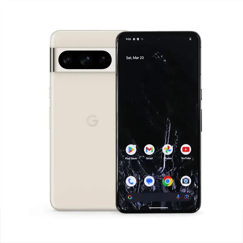 Google Pixel 8 Pro 5G 128GB ROM 12GB RAM  6.7inch AMOLED Screen Android Original Used Phone