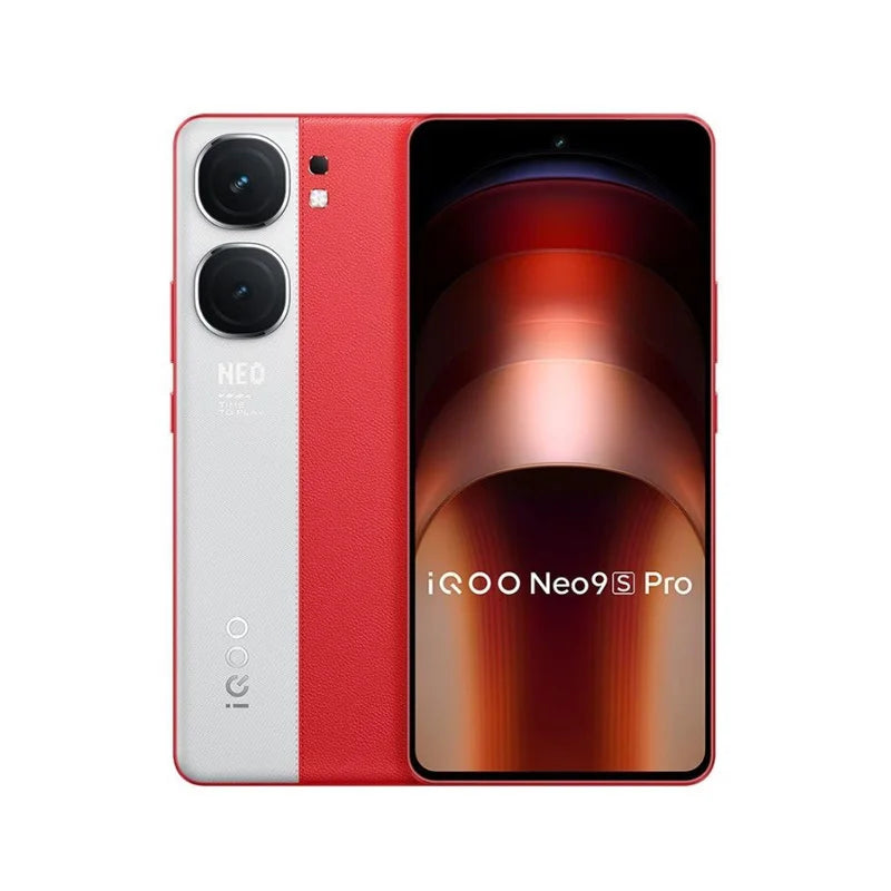 Used iQOO Neo 9S Pro 5G Android Phone 16GB+512GB 6.78" Large Screen 5160mAh Battery Unlocked Smartphone