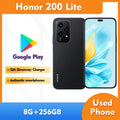 Honor 200 Lite (EU Version) 5G Android SmartPhone RAM 8GB ROM 256GB 6.7in 4500mAh All Colours Good Condition used phone