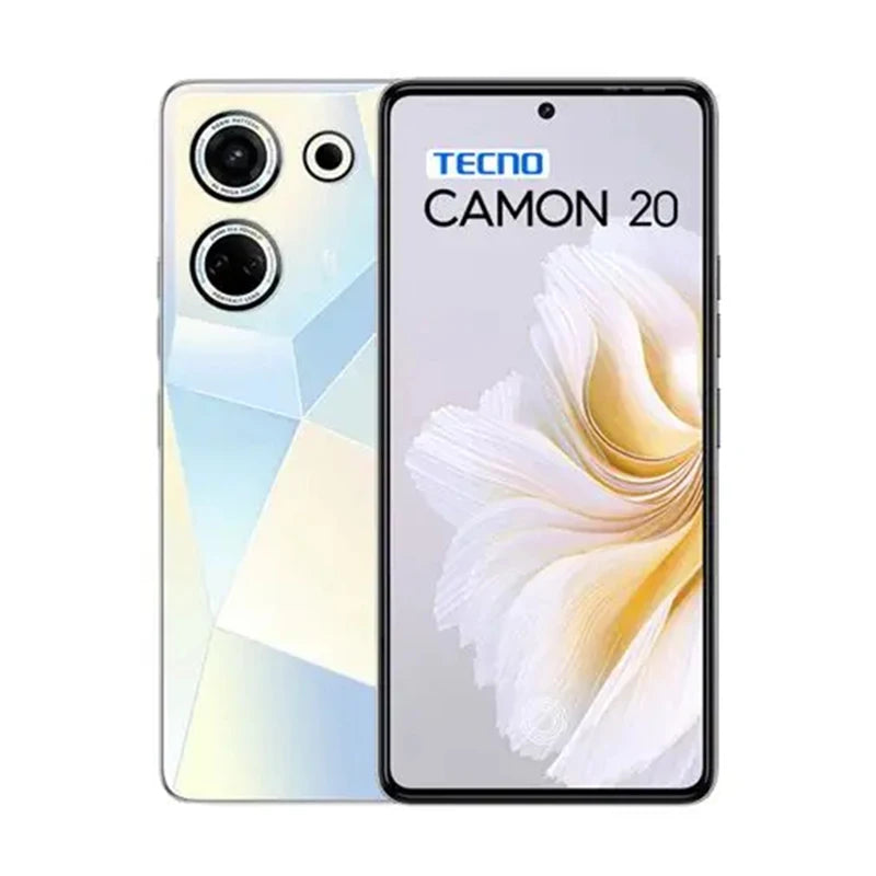 Tecno Camon 20 4G SmartPhone RAM 8GB ROM 256GB 6.67-inch Screen 64MP Camera 5000mAh used Phone