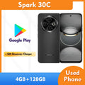 Tecno spark 30c 4G SmartPhone RAM 4GB ROM 128GB 6.67-inch Screen 50MP Camera 5000mAh used Phone