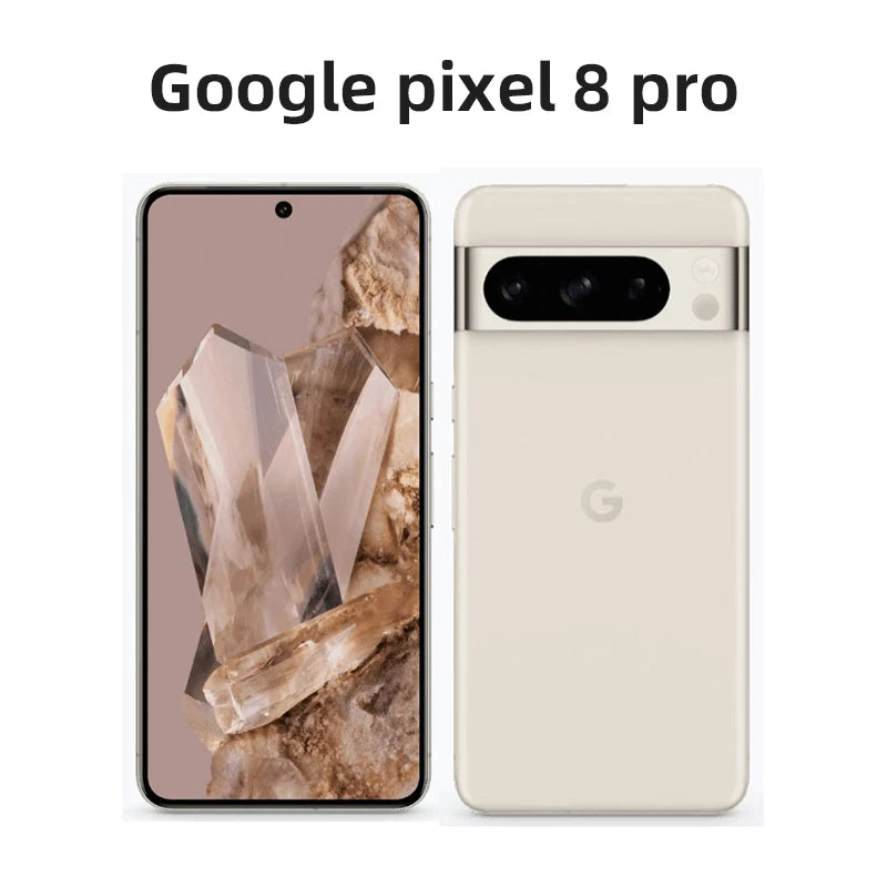 Google Pixel 8 Pro 5G 128GB ROM 12GB RAM  6.7inch AMOLED Screen Android Original Used Phone