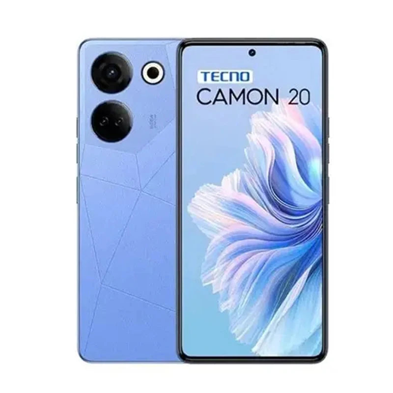 Tecno Camon 20 4G SmartPhone RAM 8GB ROM 256GB 6.67-inch Screen 64MP Camera 5000mAh used Phone