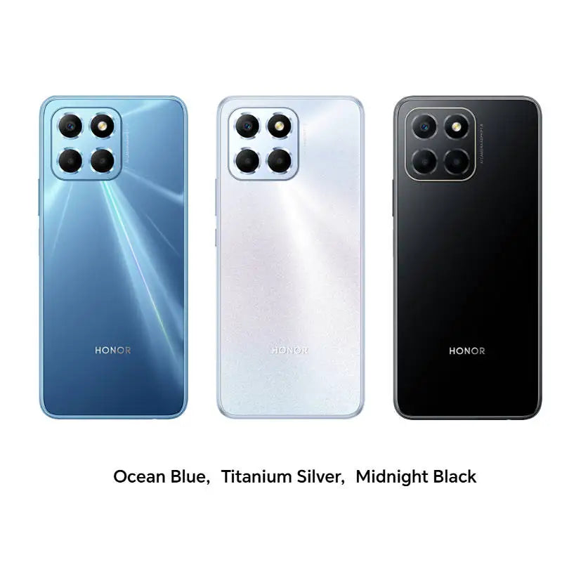 Honor X6 4g Smartphone LCD Screen 6.5 inches Fingerprint Recognition 50MP Camera Full Screen 5000mAh Battery Used Phone