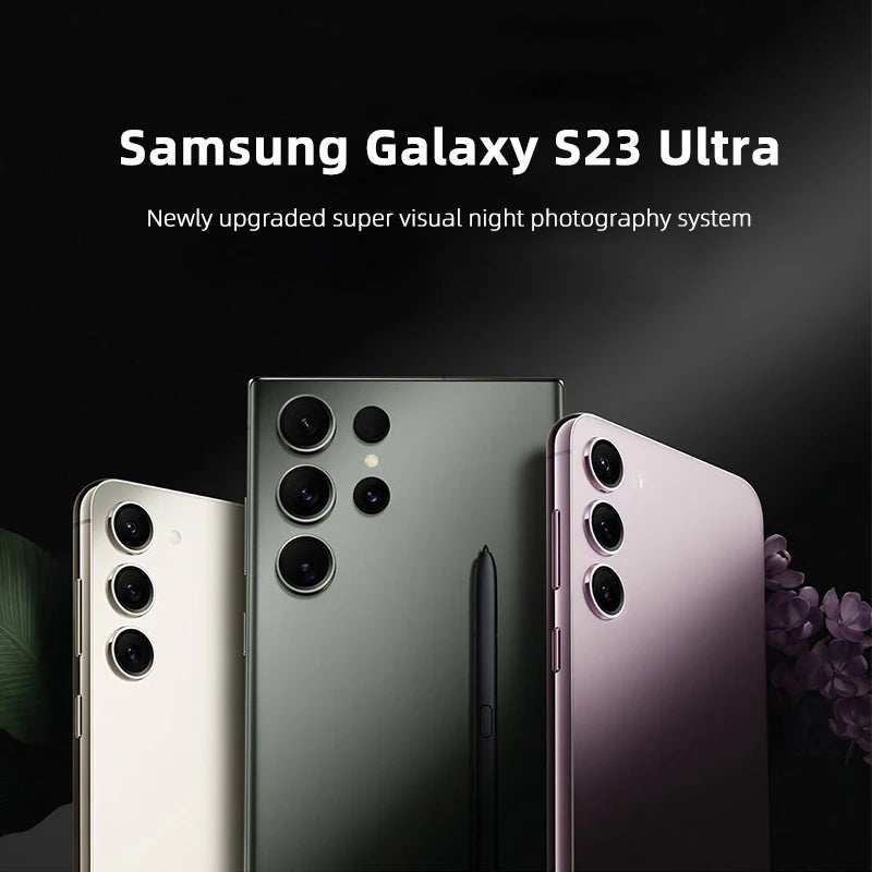 Samsung Galaxy S23 Ultra 5G Android Smartphone 12GB RAM 512GB ROM Screen 6.8 inches 5000Mah used phone