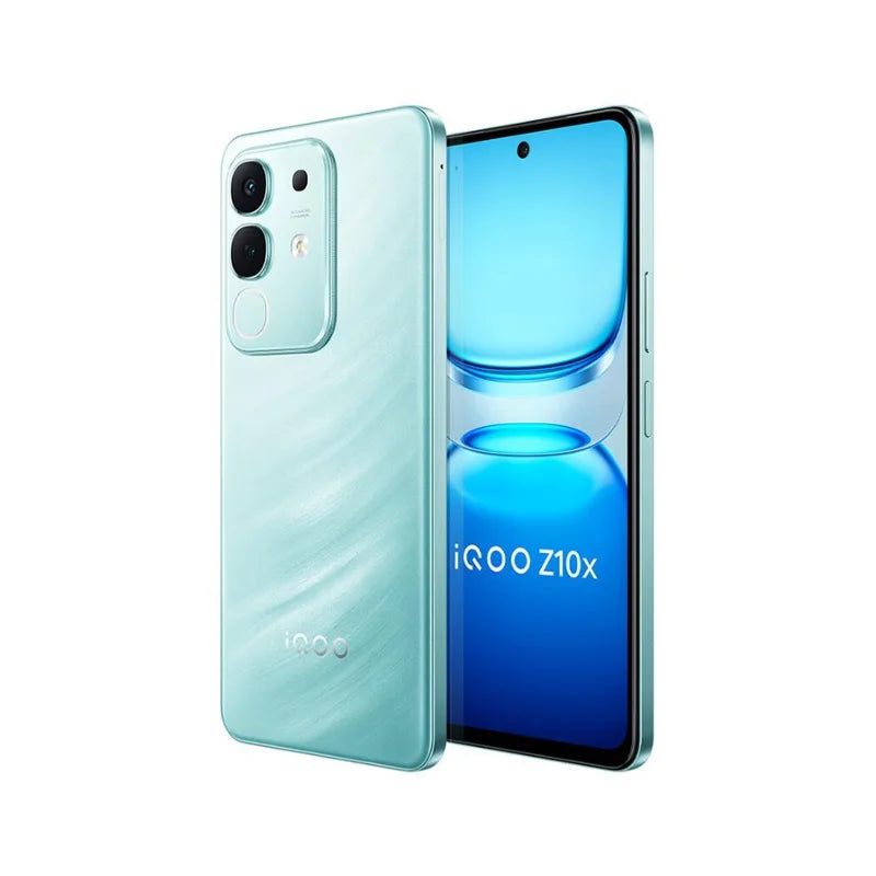 Used iQOO Z10X 5G Android Phone 12GB+256GB 6.72" Large Screen 6500mAh Battery Unlocked Smartphone