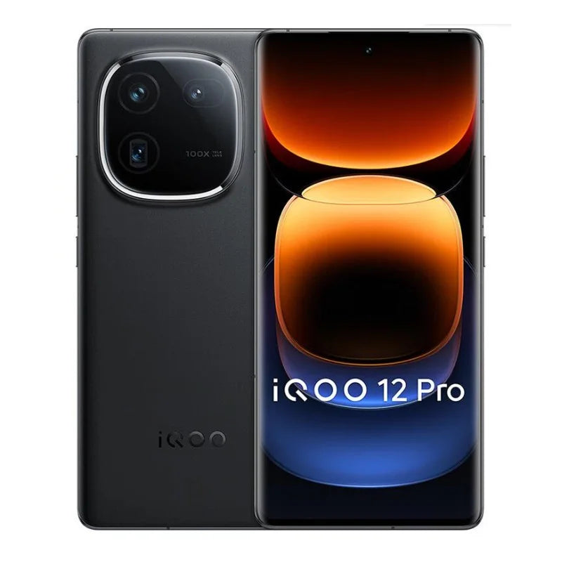 iQOO 12 Pro 5G 256GB 512GB 1T ROM SmartPhone Android 6.78in 144Hz 50MP Camera 5100mAh Used Phone