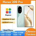Honor 200 Pro 5g Wireless reverse charging 5200mAh Battery 6.78inches 256GB ROM OLED 50MP Used Phone