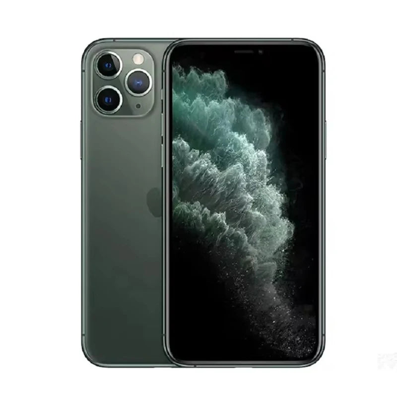 Unlocked Original Apple iPhone 11Pro Max 4G Mobile Phone 6.5 Inch HD Display 12MP Camera 256GB ROM Used Smartphone